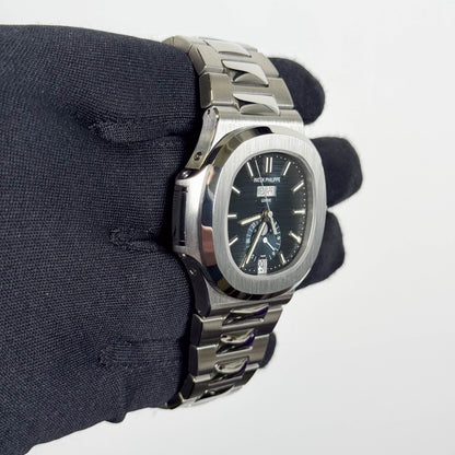 Patek Philippe Nautilus 40mm Blue Dial Watch Ref # 5726/1A-014 - Happy Jewelers Fine Jewelry Lifetime Warranty