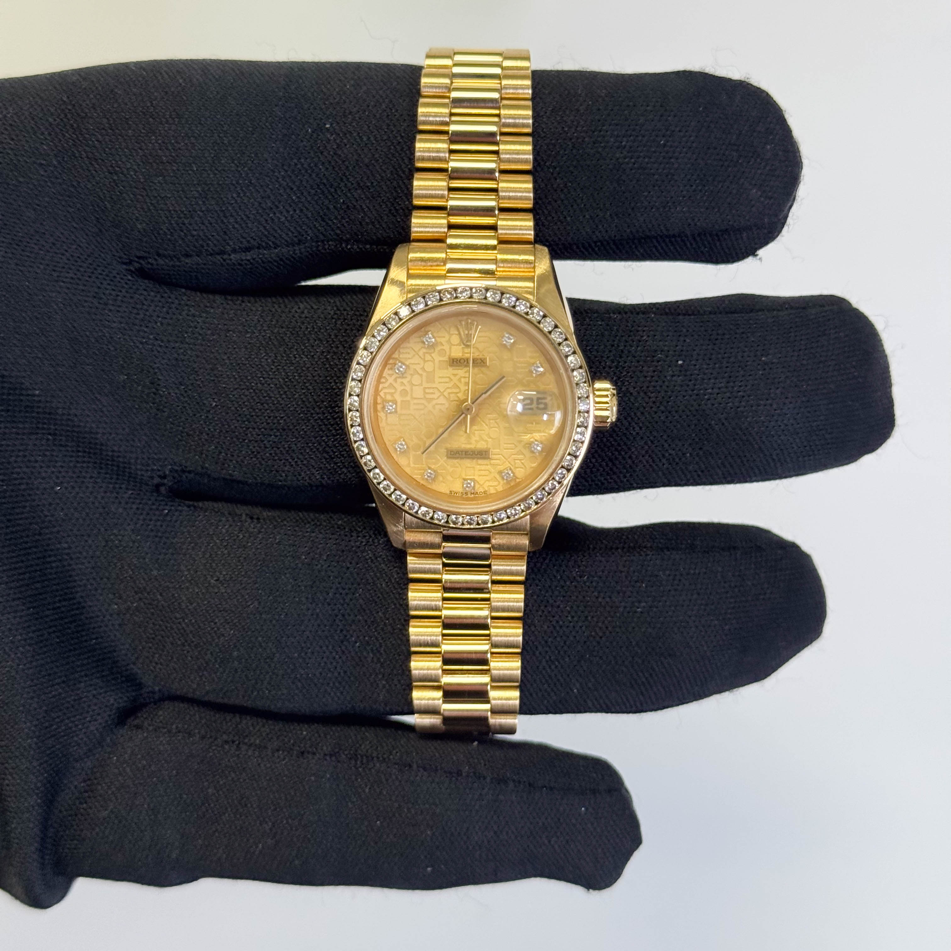Rolex Datejust 26mm Champagne Dial Watch Ref# 69178 - Happy Jewelers Fine Jewelry Lifetime Warranty