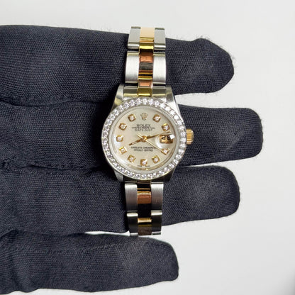 Rolex Datejust 26mm MOP Dial Watch Ref# 79163 - Happy Jewelers Fine Jewelry Lifetime Warranty