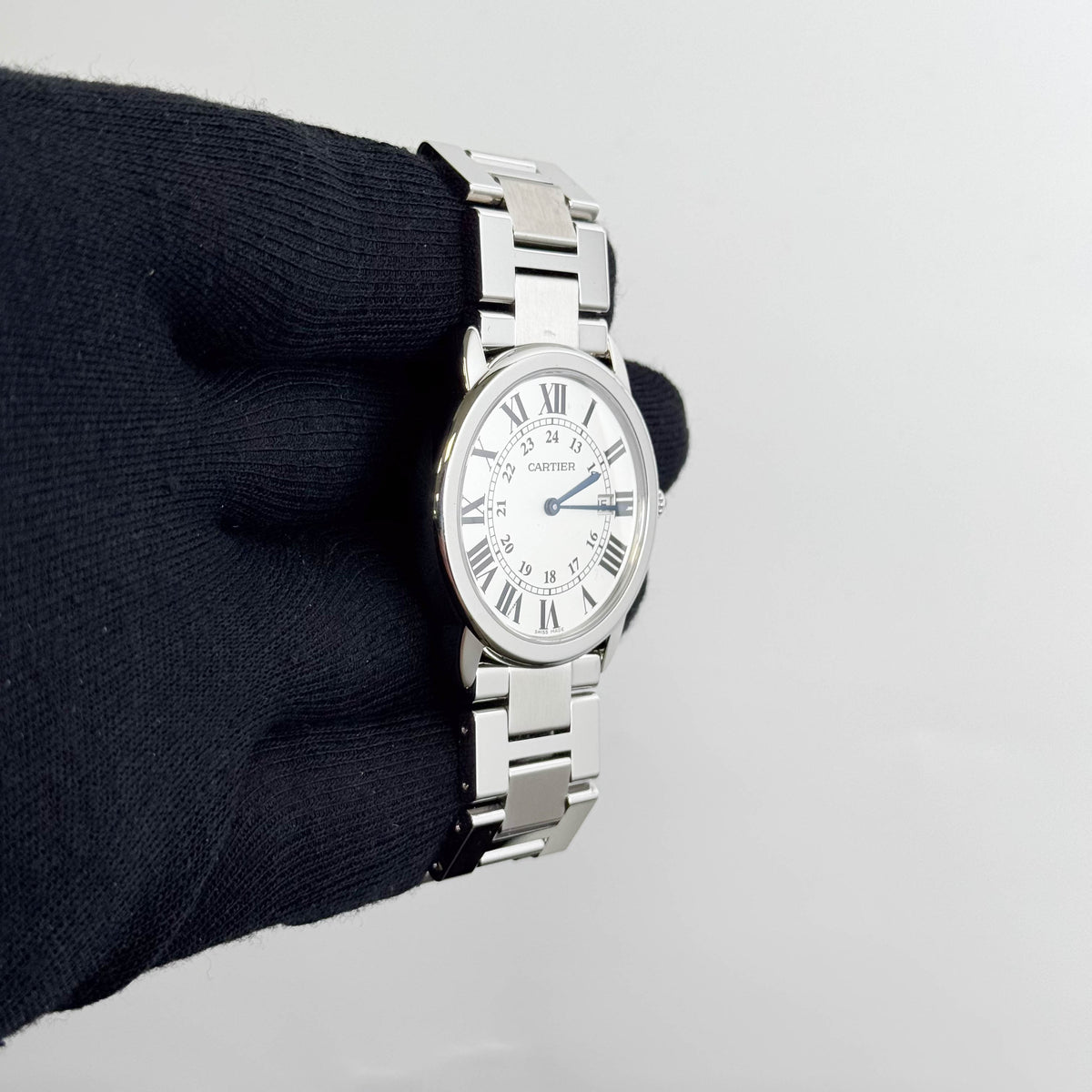 Cartier Ronde 36mm Silver Dial Watch Ref# W6701005
