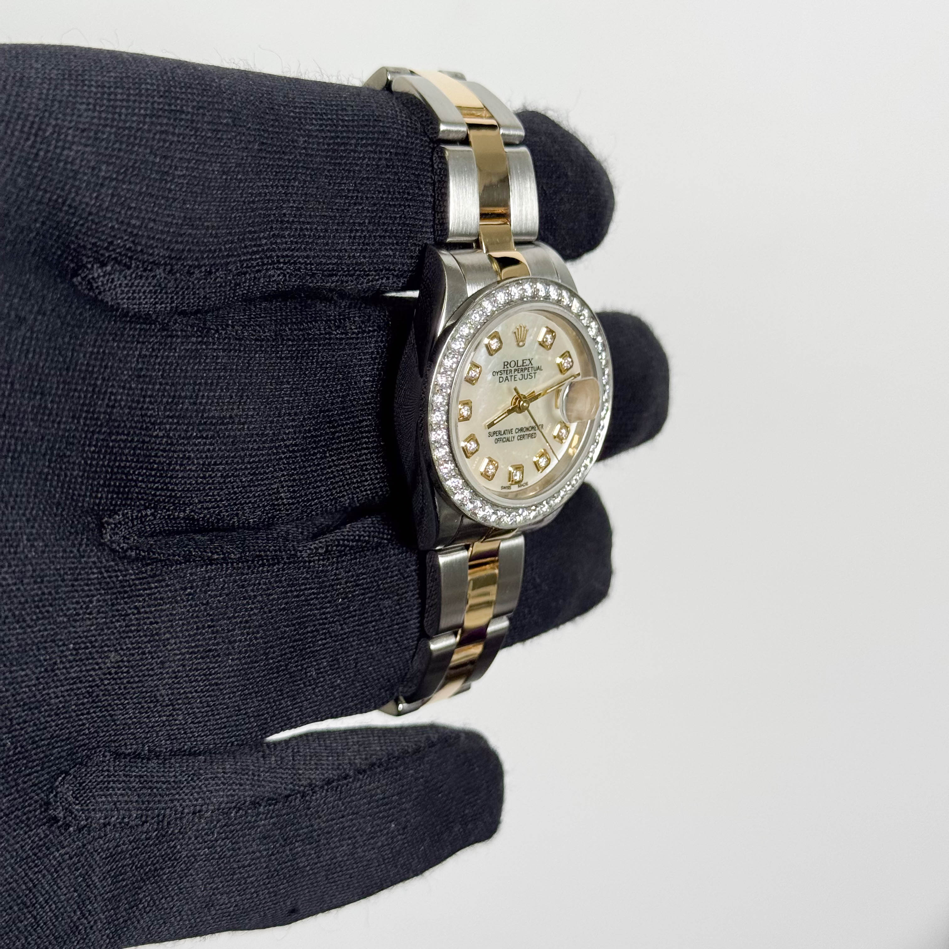 Rolex Datejust 26mm MOP Dial Watch Ref# 79163 - Happy Jewelers Fine Jewelry Lifetime Warranty