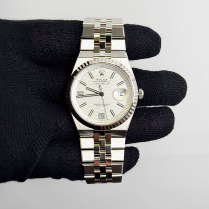 Rolex Land-Dweller 40mm White Dial Watch Ref# 127334