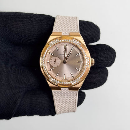 Vacheron Constantin Overseas 37mm Pink Dial Watch Ref: 2305V/000R-B077