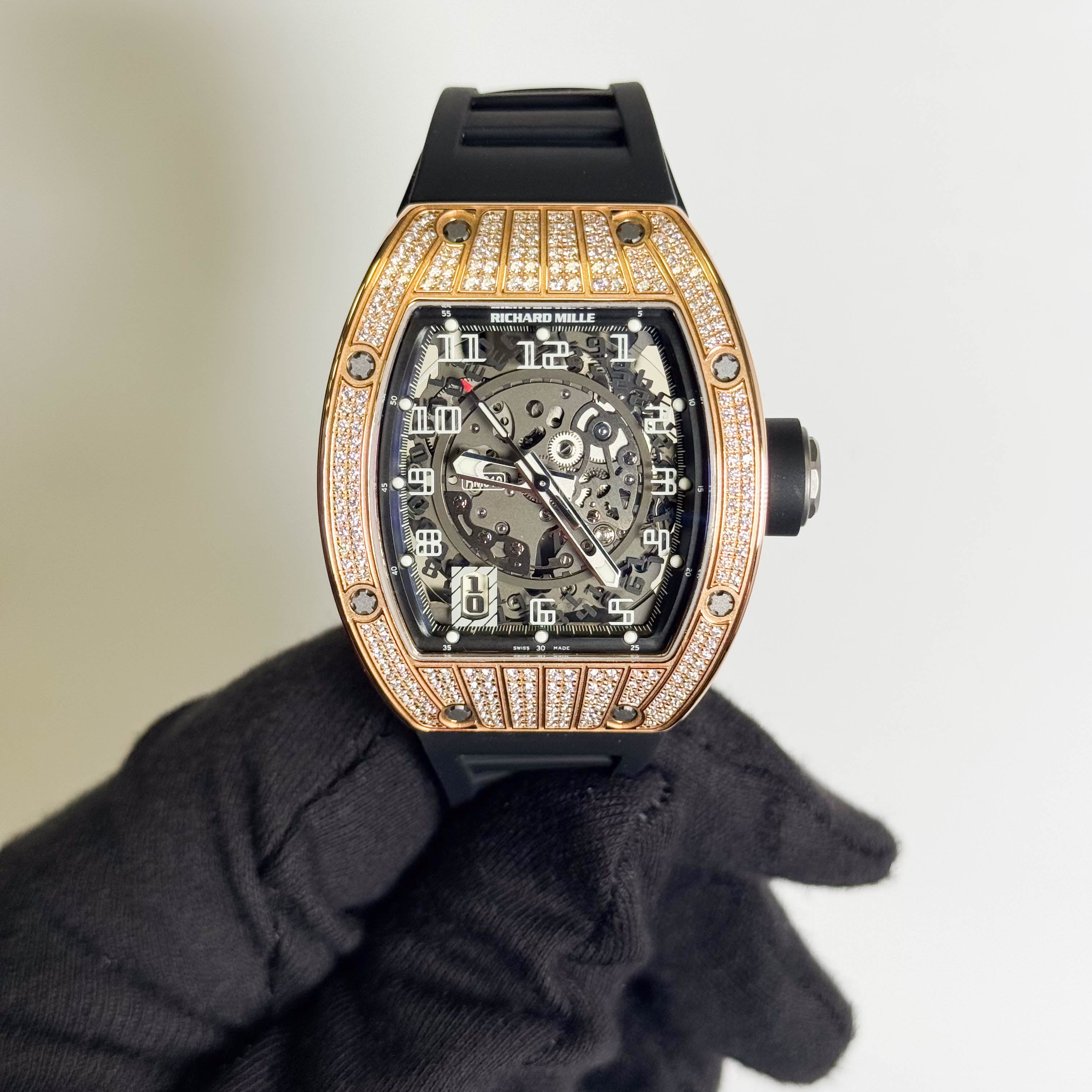 Richard Mille RM010 38mm Skeleton Dial Watch Ref# RM010