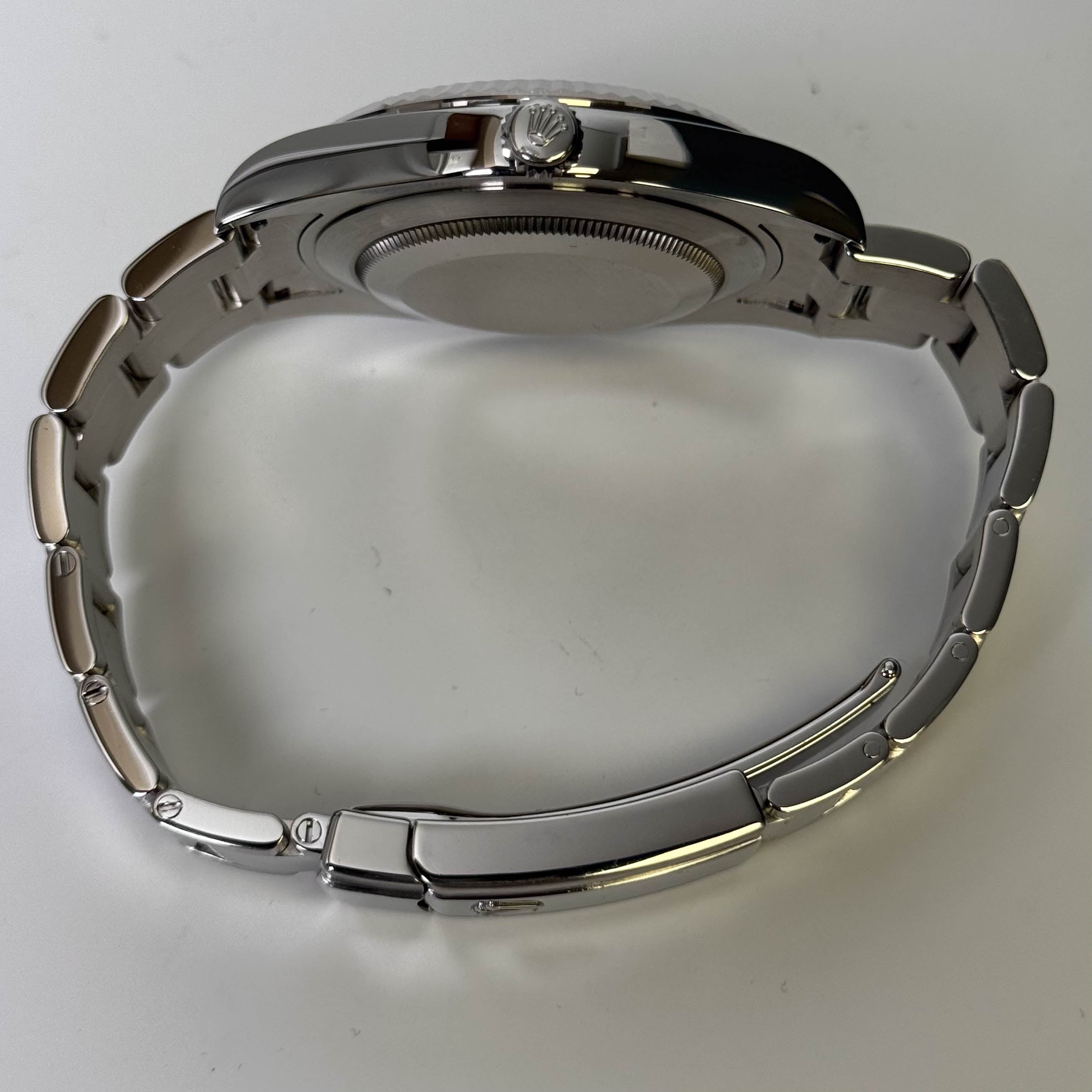 Rolex Datejust 41mm Blue Dial Watch Ref# 116334 - Happy Jewelers Fine Jewelry Lifetime Warranty