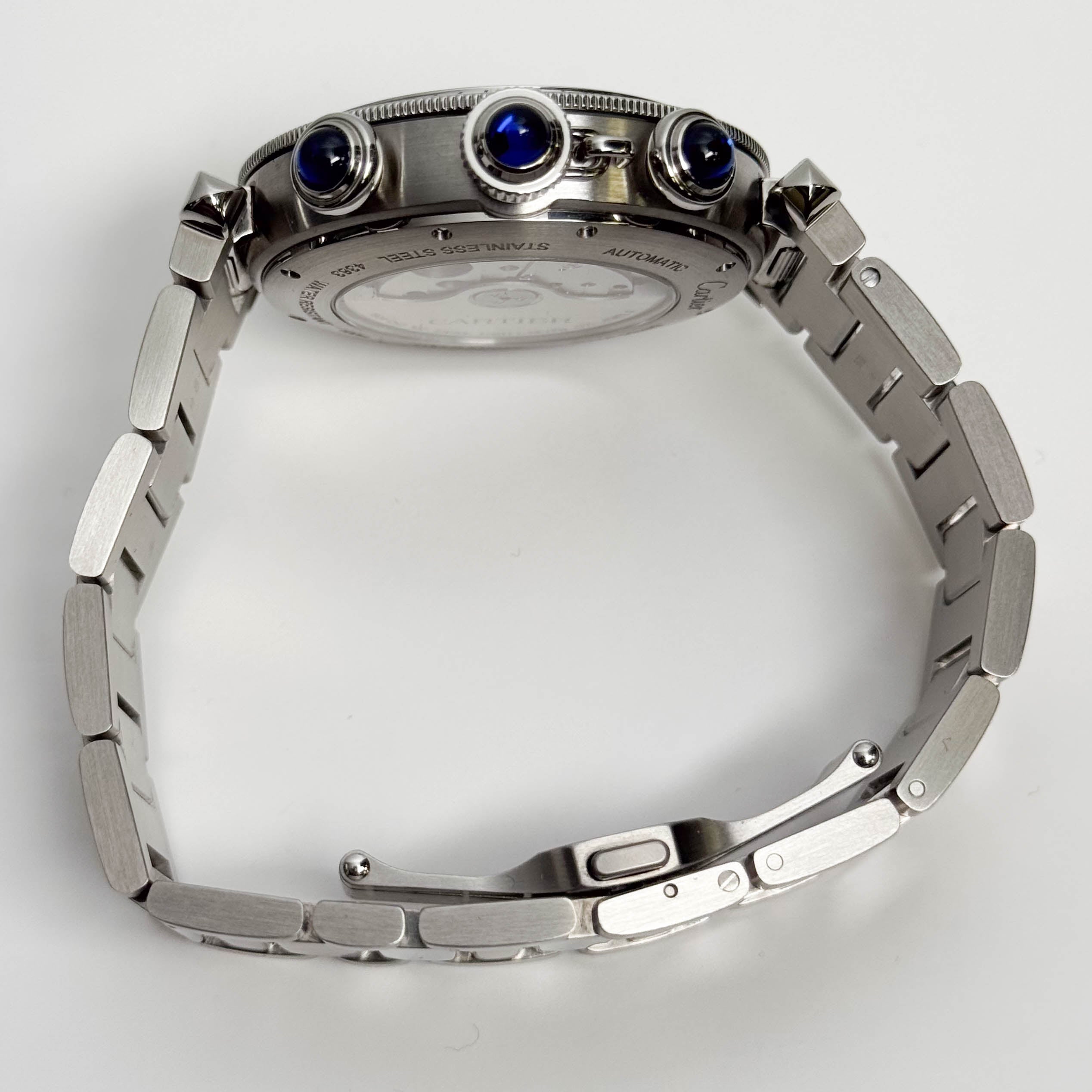 Cartier Pasha 41mm Gray Dial Watch Ref# WSPA0027