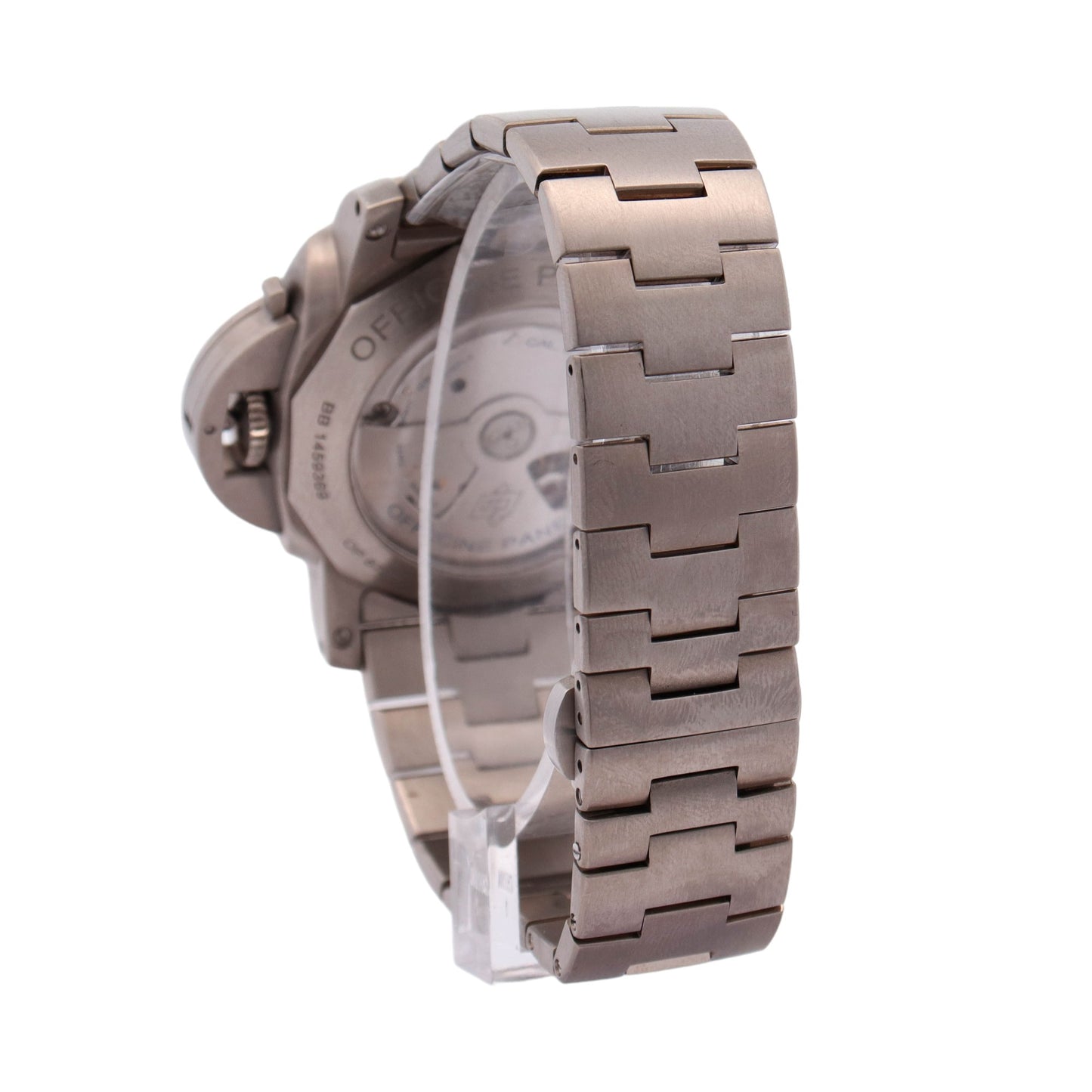 Panerai Luminor Marina Titanium 44mm Brown Roman & Stick Dial Watch Reference# PAM00352 - Happy Jewelers Fine Jewelry Lifetime Warranty