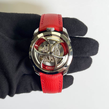 M.A.D.1 Editions 42mm Red Dial Watch Ref# M.A.D.1 Red