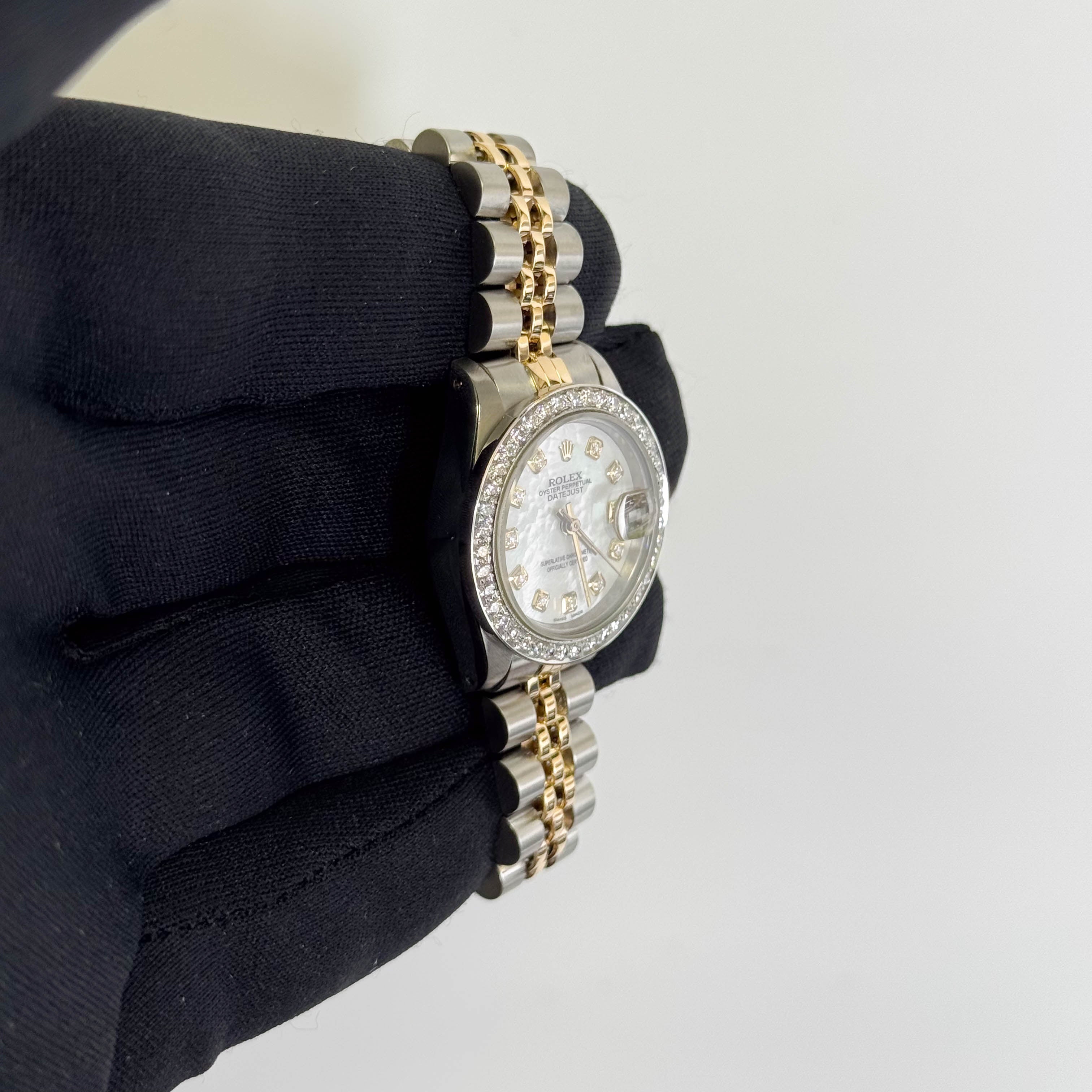 Rolex Datejust 26mm MOP Dial Watch Ref# 69173