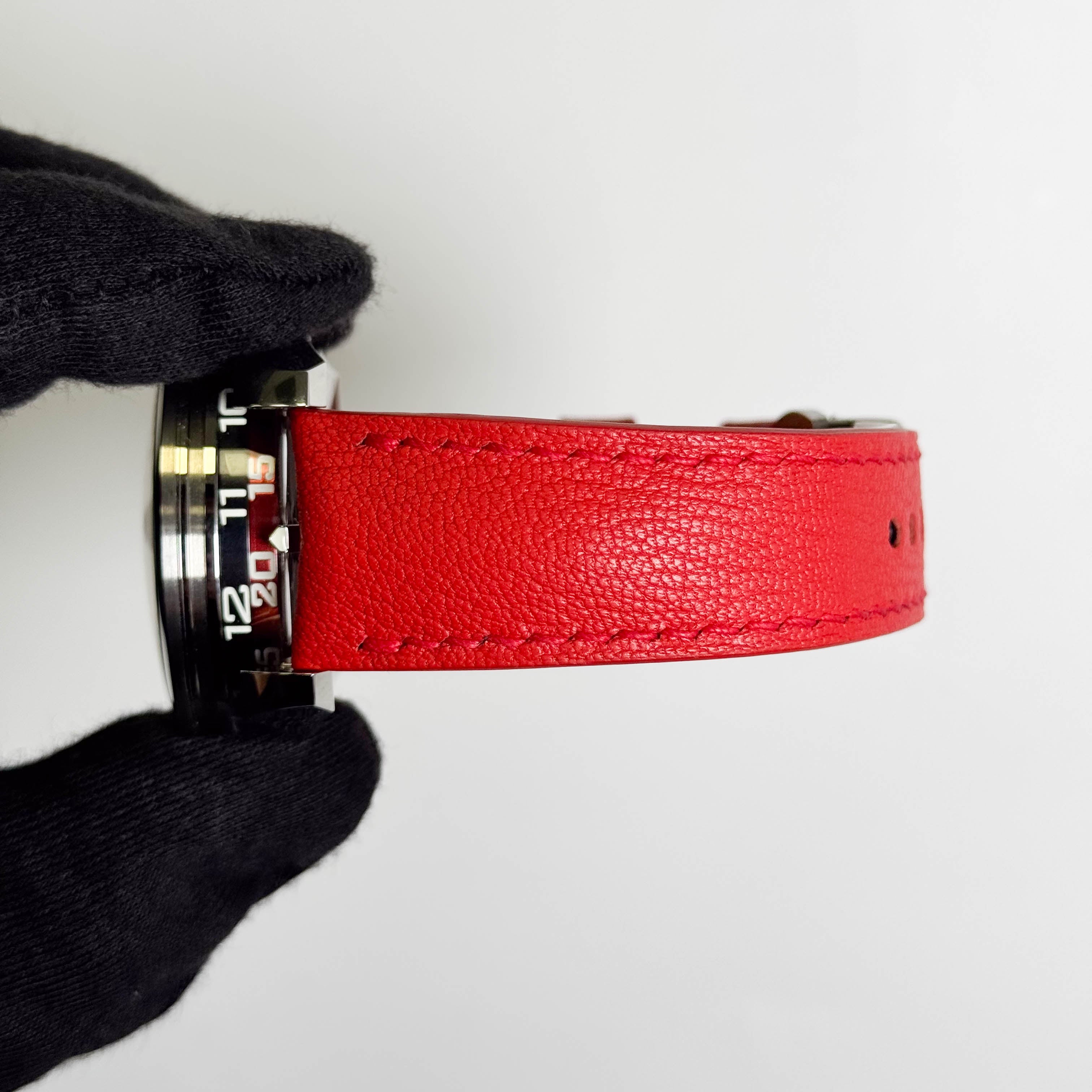M.A.D.1 Editions 42mm Red Dial Watch Ref# M.A.D.1 Red