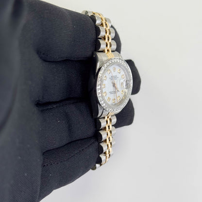 Rolex Datejust 26mm MOP Dial Watch Ref# 69173