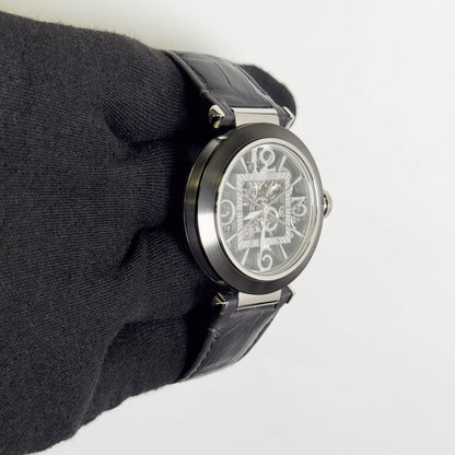 Cartier Pasha De Cartier 41mm Skeleton Dial watch Ref# WHPA0017