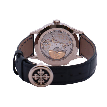 Patek Philippe World Time White Gold 38.5mm White World Time Dial Watch Reference# 5231G-001 - Happy Jewelers Fine Jewelry Lifetime Warranty