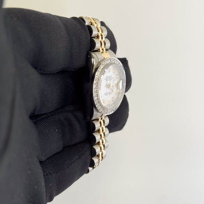Rolex Datejust 26mm MOP Dial Watch Ref# 69173 - Happy Jewelers Fine Jewelry Lifetime Warranty