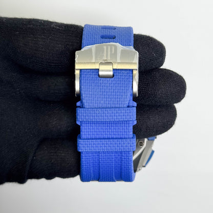 Audemars Piguet Royal Oak Offshore 44mm Blue Dial Watch Ref: 26405CE.OO.A030CA.01