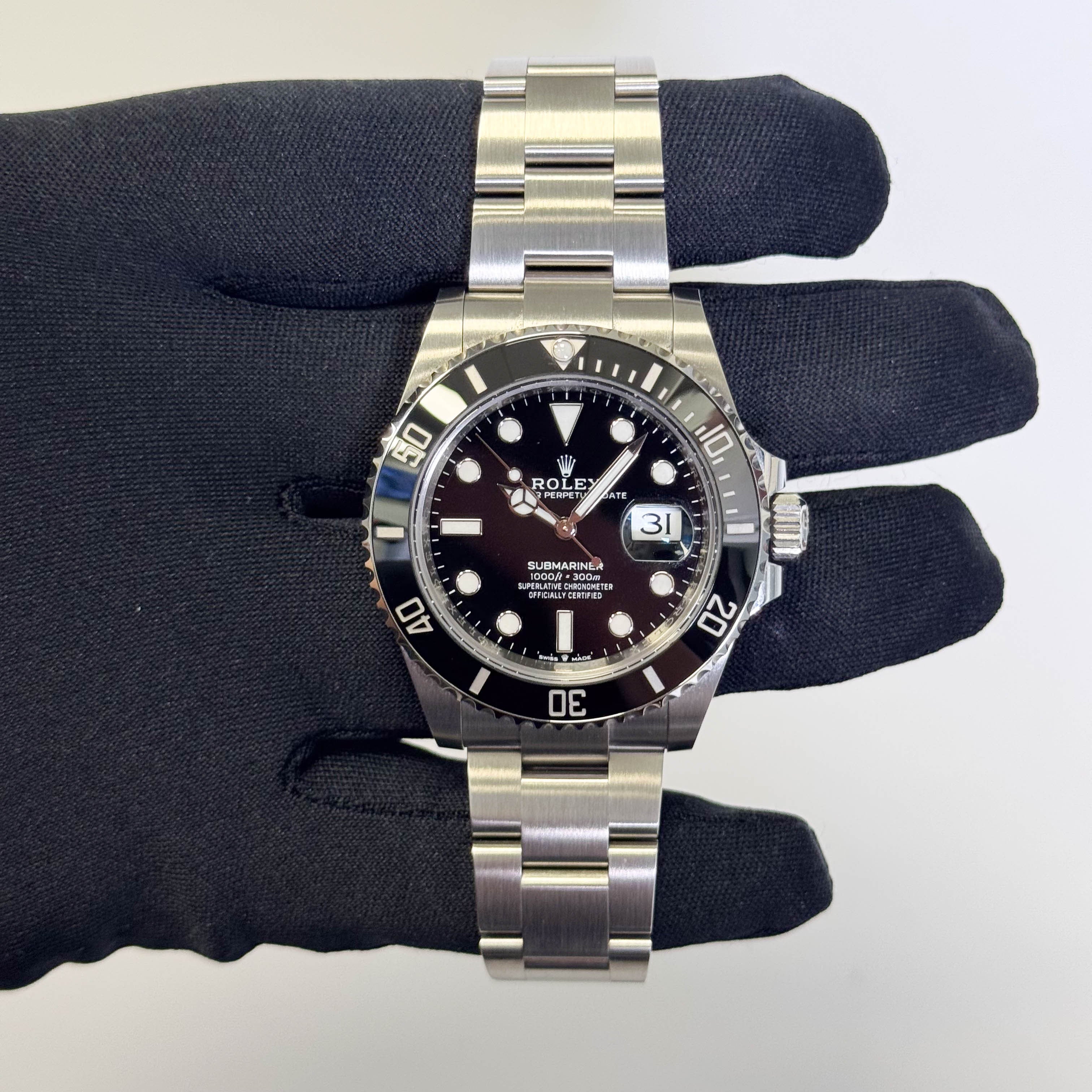 Rolex Submariner 41mm Black Dial Watch Ref# 126610LN - Happy Jewelers Fine Jewelry Lifetime Warranty