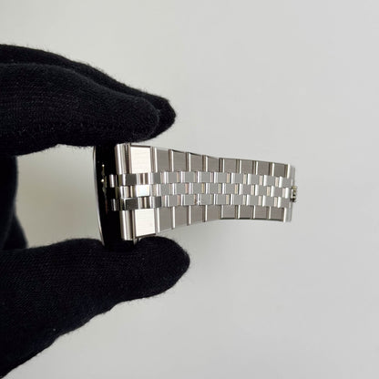 Rolex Land-Dweller 36mm White Honeycomb Dial Watch Ref# 127234