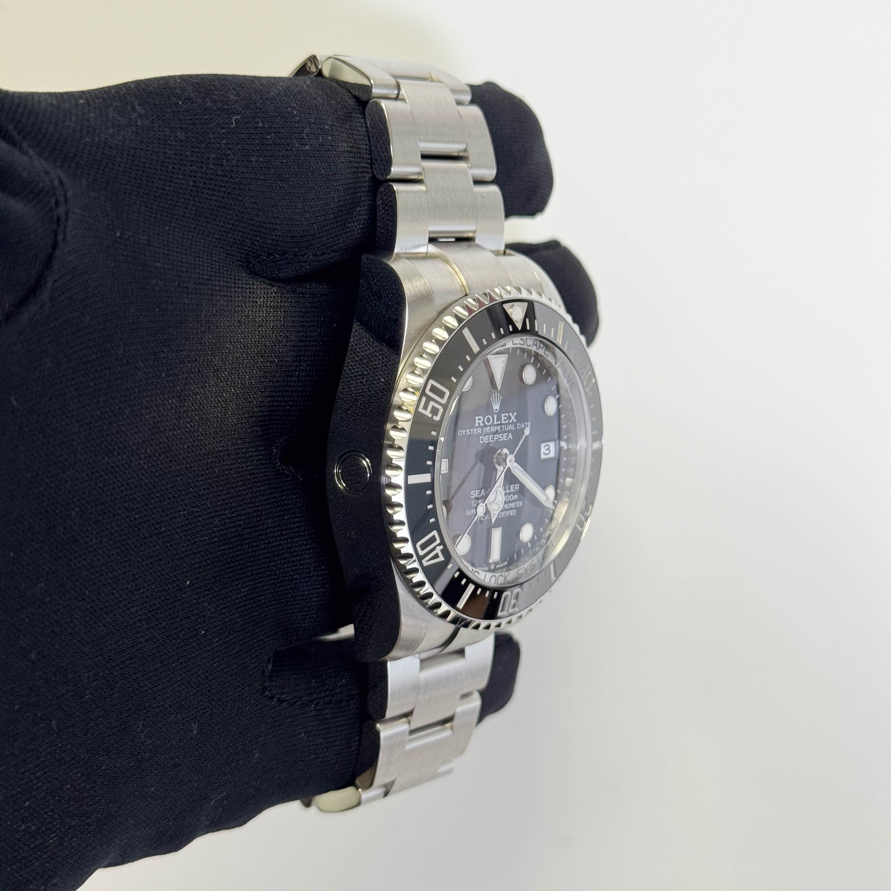 Rolex Sea-Dweller 44mm Black Dial Watch Ref# 136660 – Happy Jewelers