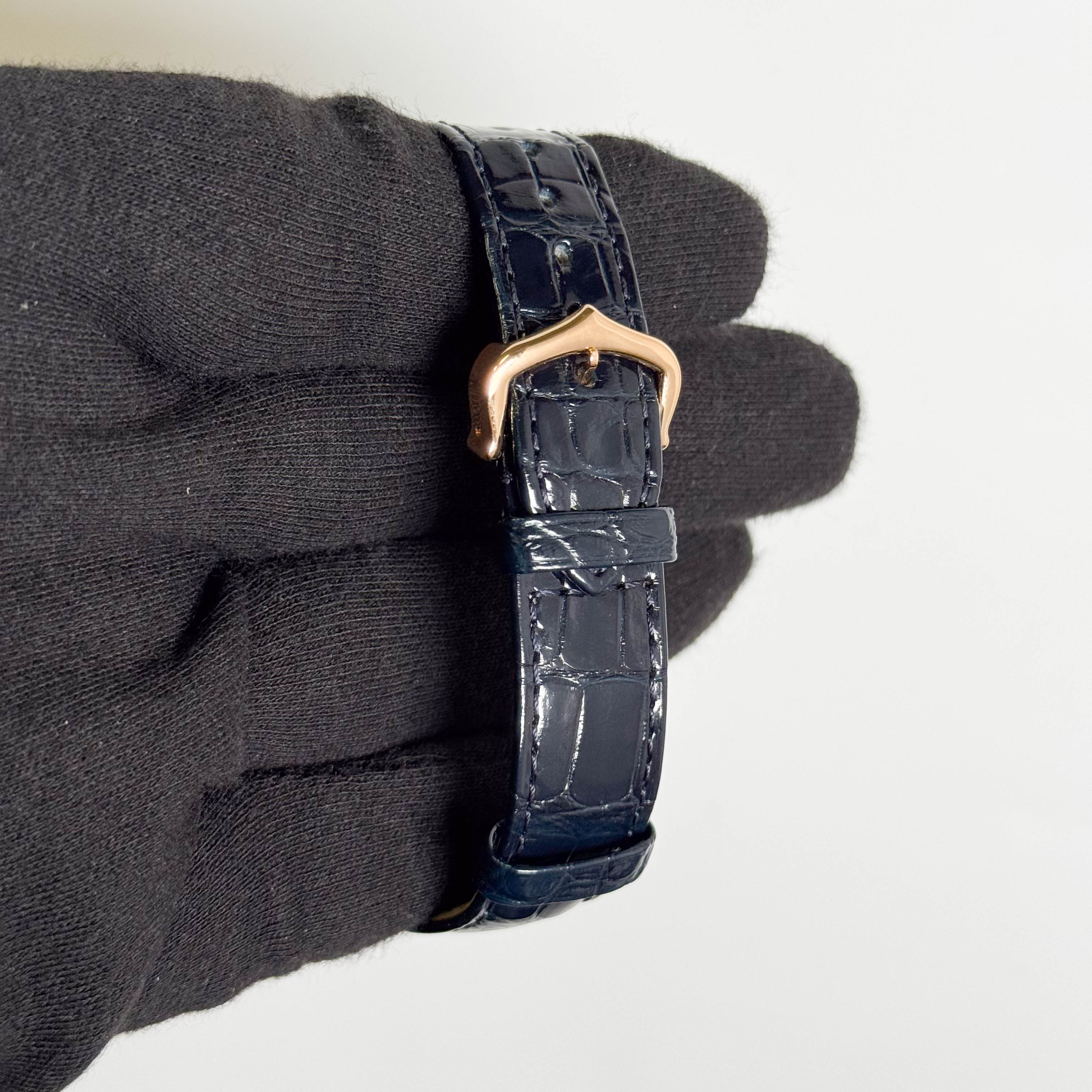Cartier Tank Louis 33.7x25.5mm Three Gold Dial Watch Ref# WGTA0176