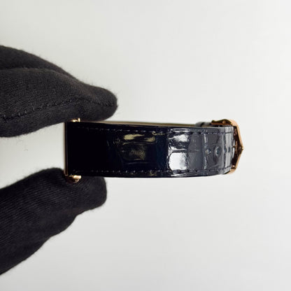 Cartier Tank Louis 33.7x25.5mm Three Gold Dial Watch Ref# WGTA0176