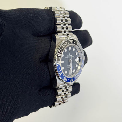 Rolex GMT Master II 40mm Black Dial Watch Ref# 126710BLNR - Happy Jewelers Fine Jewelry Lifetime Warranty