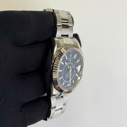 Rolex Sky-Dweller 42mm Blue Dial Watch Ref# 336934