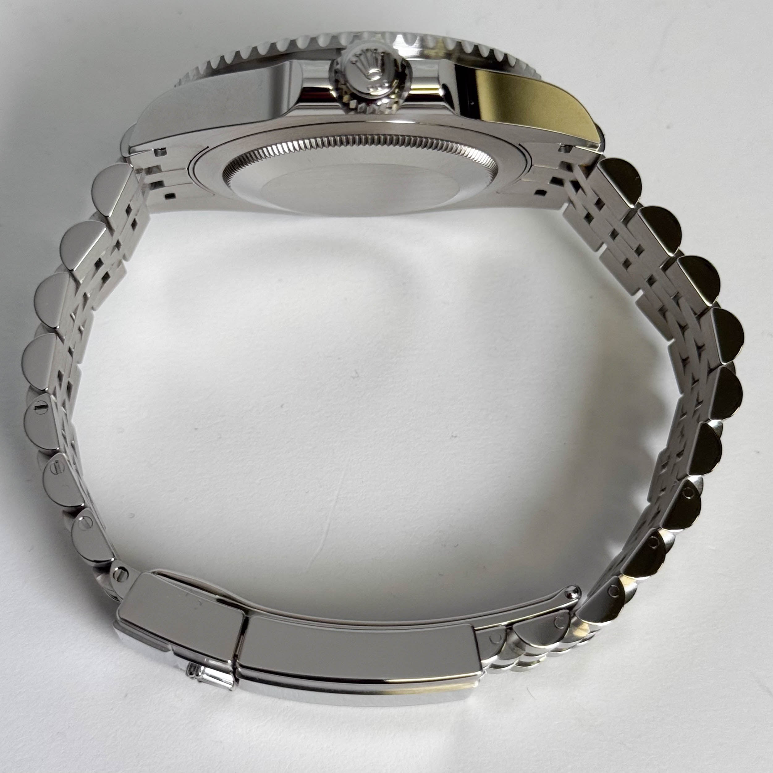 Rolex GMT Master II 40mm Black Dial Watch Ref# 126710GRNR