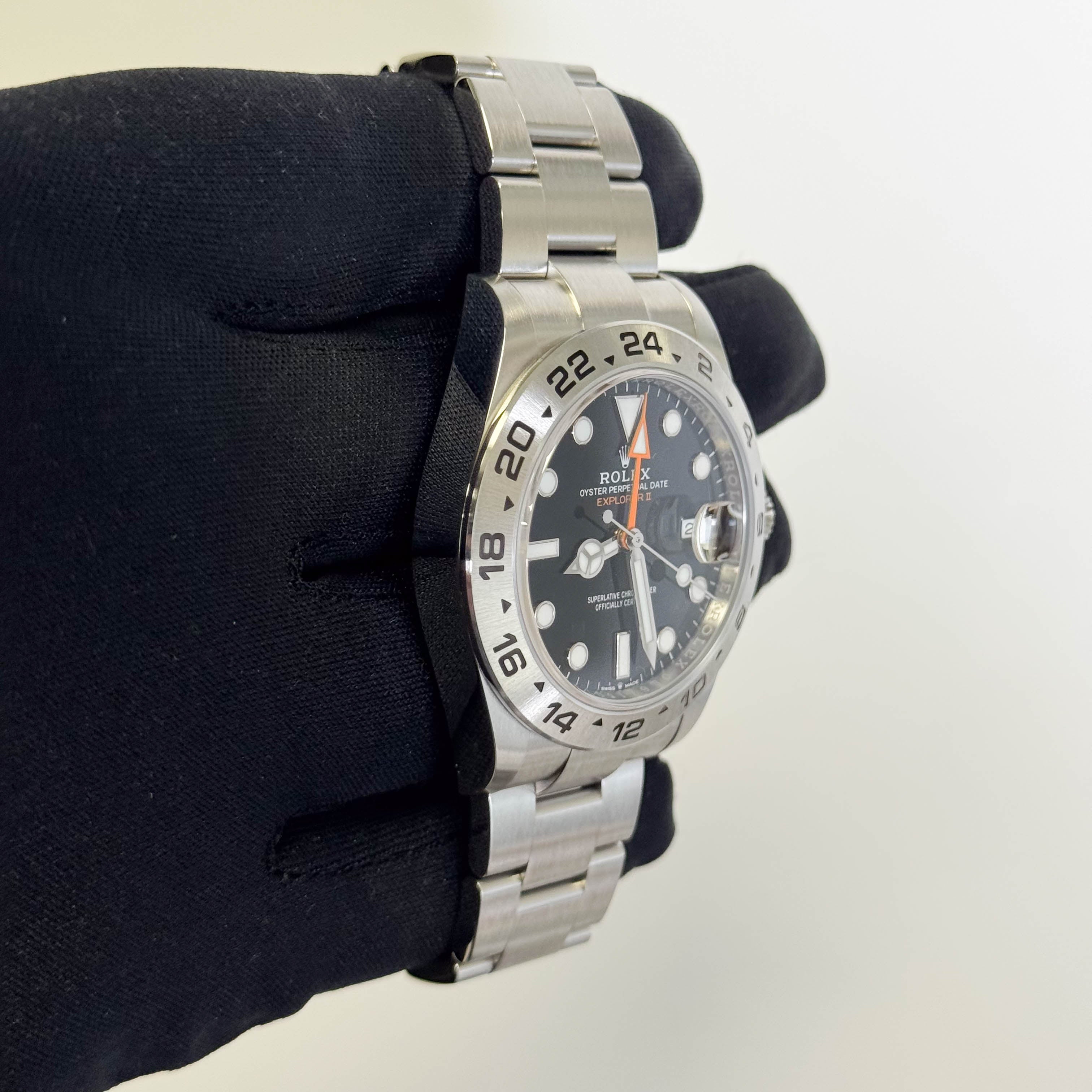 Rolex Explorer II 42mm Black Dial Watch Ref# 226570 - Happy Jewelers Fine Jewelry Lifetime Warranty