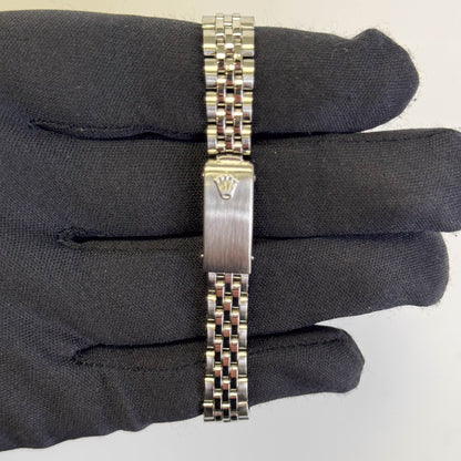 Rolex Oyster Perpetual Datejust 26mm Silver Dial Watch Ref# 69160