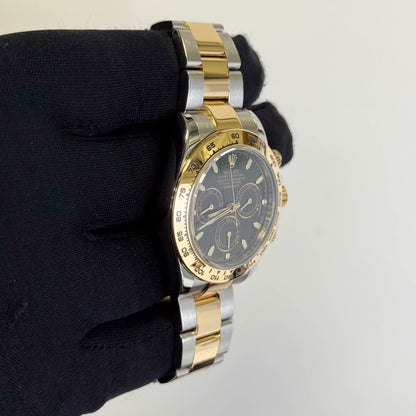 Rolex Daytona 40mm Black Dial Watch Ref# 116503 - Happy Jewelers Fine Jewelry Lifetime Warranty