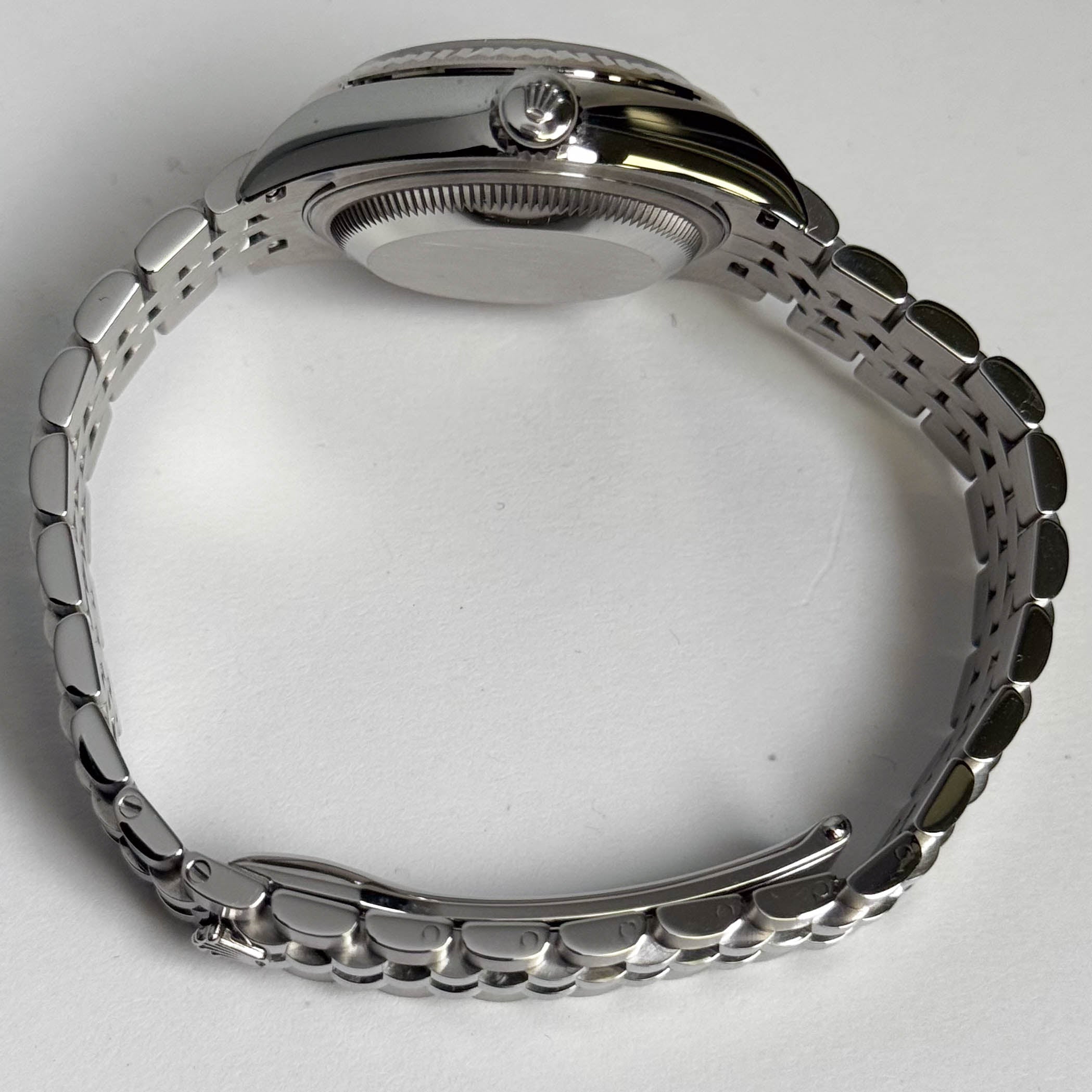 Rolex Datejust 28mm Pink Dial Watch Ref# 279174 - Happy Jewelers Fine Jewelry Lifetime Warranty