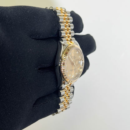 Rolex Datejust 31mm Champagne Dial Watch Ref# 278273 - Happy Jewelers Fine Jewelry Lifetime Warranty