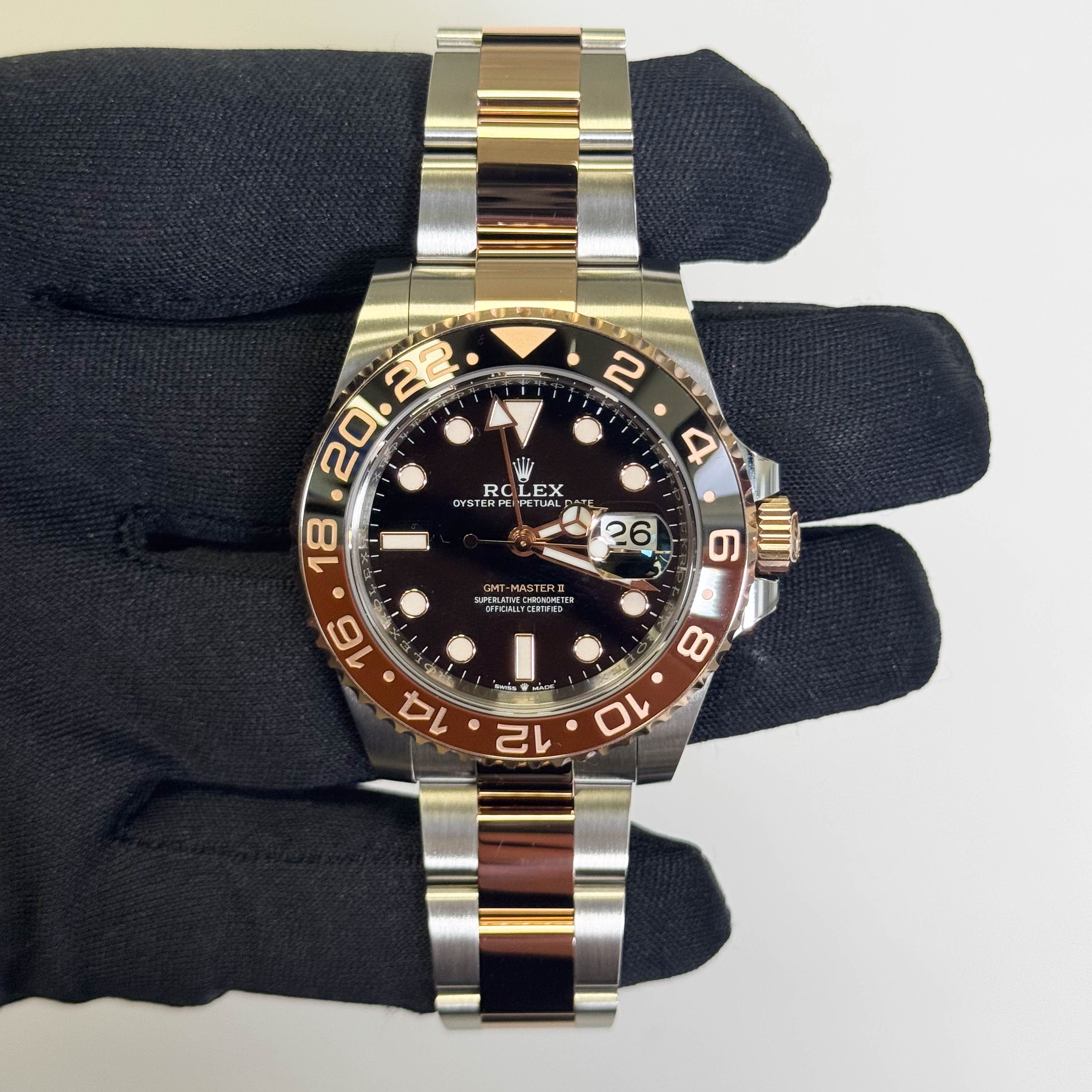 Rolex GMT-Master II 40mm Black Dial Watch Ref# 126711CHNR - Happy Jewelers Fine Jewelry Lifetime Warranty