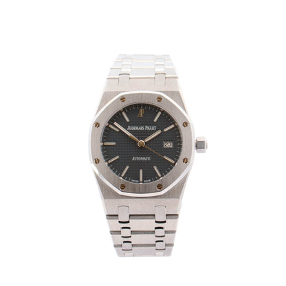 Audemars Piguet Royal Oak Stainless Steel 33mm Blue Stick Dial Watch Reference# 15000ST/O/0789ST/01 - Happy Jewelers Fine Jewelry Lifetime Warranty