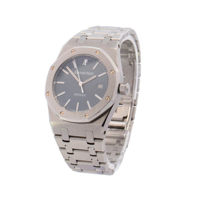 Audemars Piguet Royal Oak Stainless Steel 33mm Blue Stick Dial Watch Reference# 15000ST/O/0789ST/01 - Happy Jewelers Fine Jewelry Lifetime Warranty