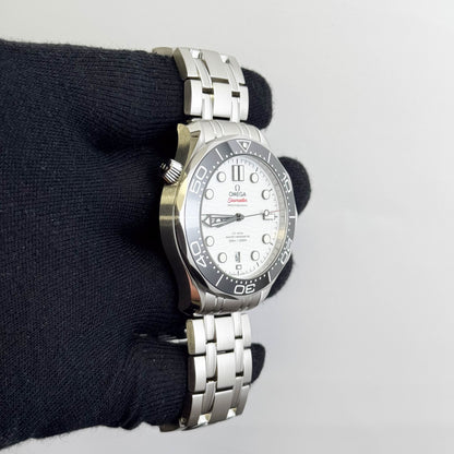 Omega Seamaster 42mm White Dial Ref# 210.30.42.20.04.001