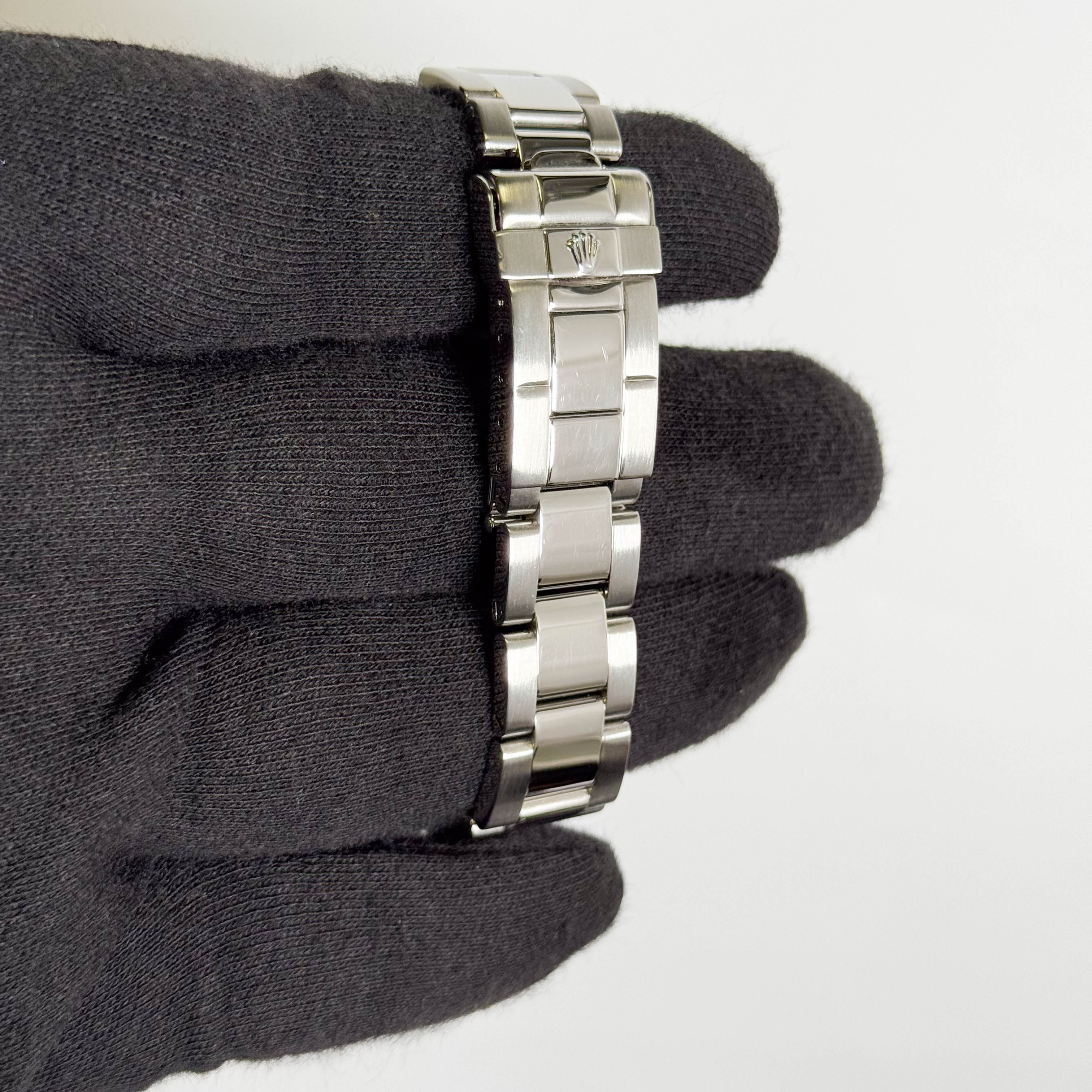 Rolex Yacht-Master 35mm Platinum Dial Watch Ref# 168622