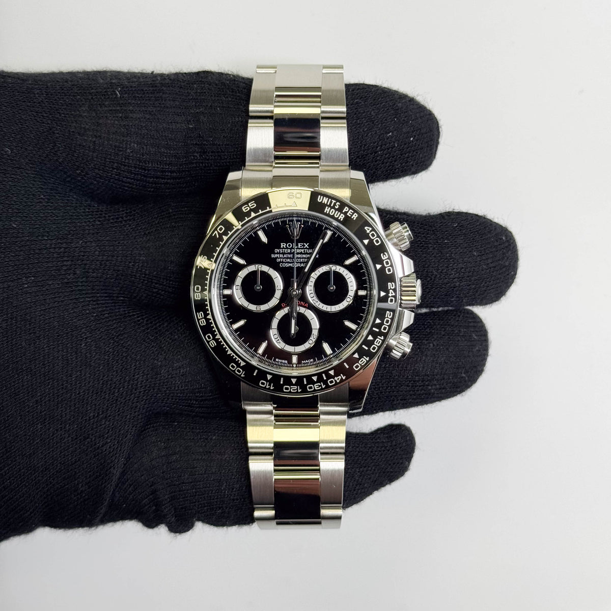 Rolex Daytona 40mm Black Dial Watch Ref# 126500LN