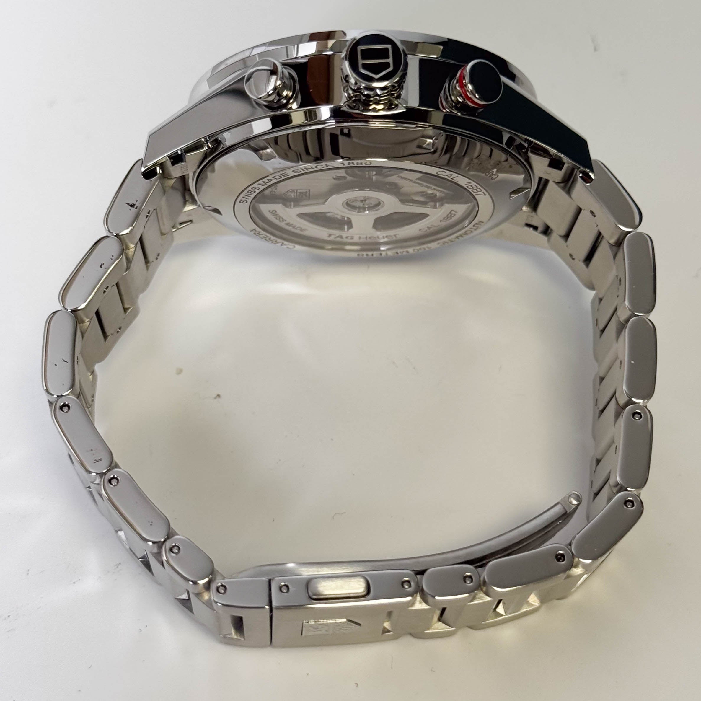 Tag Heuer Carrera 43mm Black Dial Watch Ref# CAR2A10-BA0799 - Happy Jewelers Fine Jewelry Lifetime Warranty