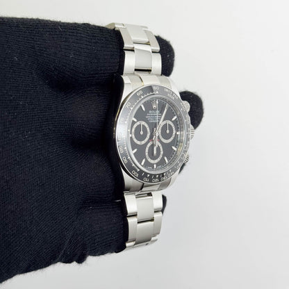 Rolex Daytona 40mm Black Dial Watch Ref# 126500LN