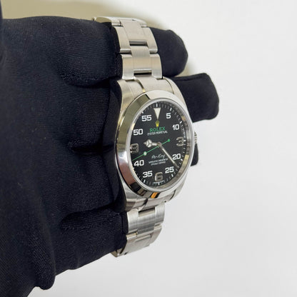 Rolex Air-King 40mm Black Dial Watch Ref# 116900 - Happy Jewelers Fine Jewelry Lifetime Warranty