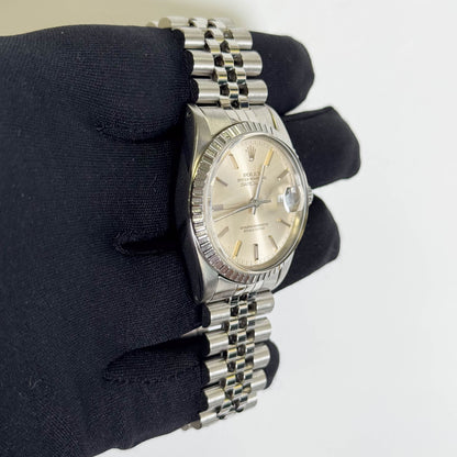 Rolex Datejust 36mm Silver Dial Watch Ref# 16030 - Happy Jewelers Fine Jewelry Lifetime Warranty