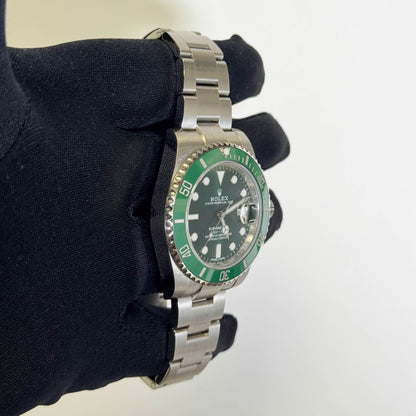 Rolex Submariner 40mm Green Dial Watch Ref# 116610LV - Happy Jewelers Fine Jewelry Lifetime Warranty