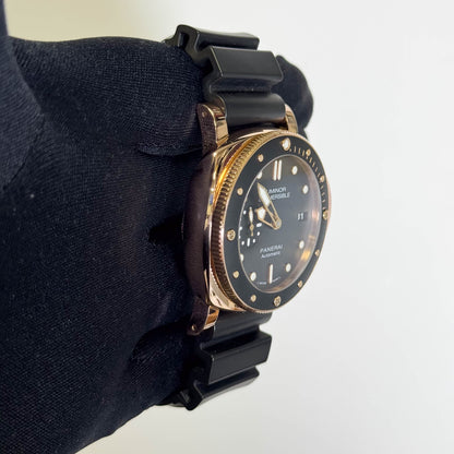 Panerai Luminor 42mm Black Dial Watch Ref# PAM00684 - Happy Jewelers Fine Jewelry Lifetime Warranty