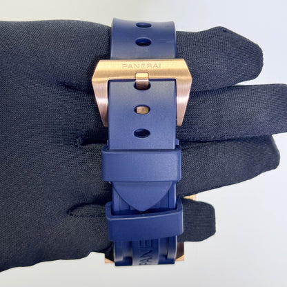 Panerai Luminor 44mm Black Dial Watch Ref# PAM01111 - Happy Jewelers Fine Jewelry Lifetime Warranty