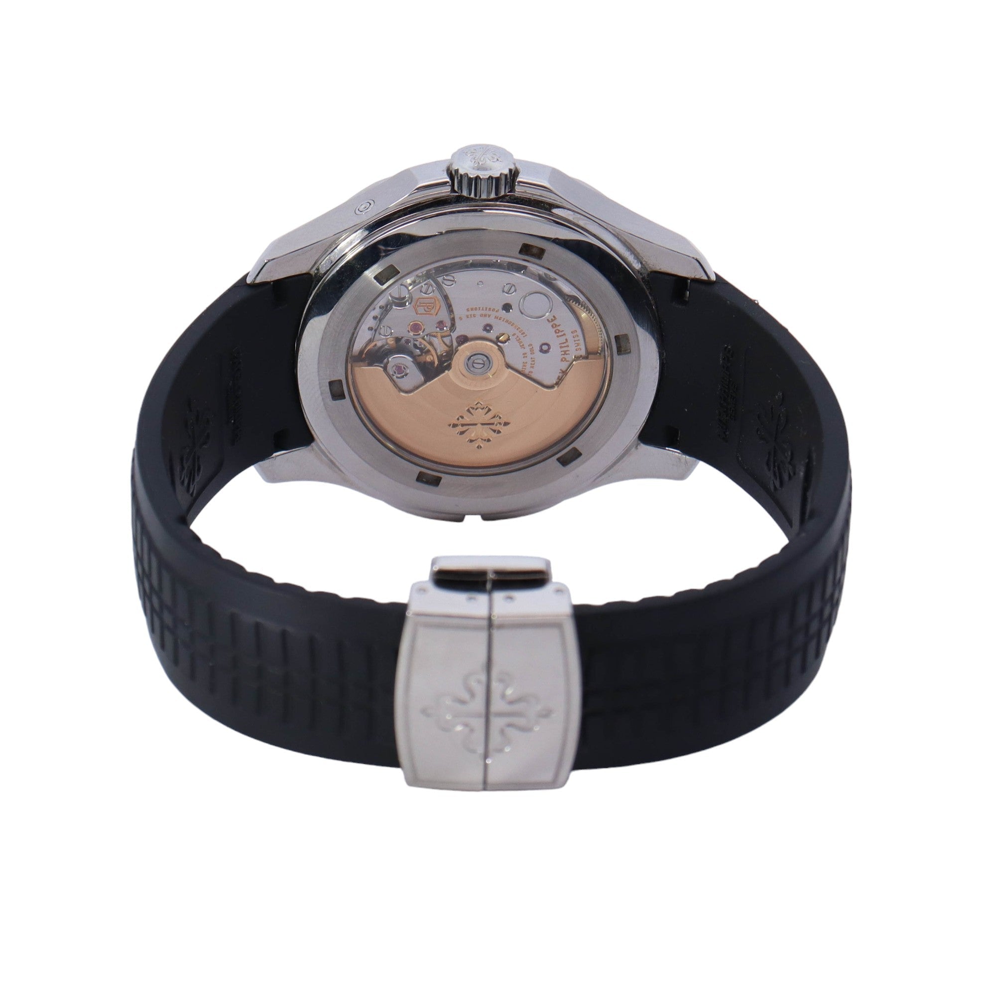 Patek Philippe Aquanaut Stainless Steel 40mm Black Arabic Dial Watch Ref# 5464A-001 - Happy Jewelers Fine Jewelry Lifetime Warranty