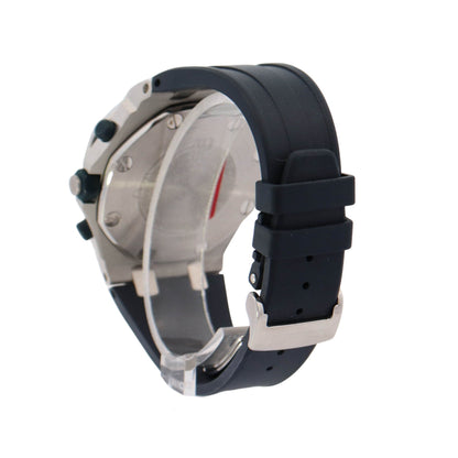 Audemars Piguet Royal Oak Offshore Stainless Steel 42mm White Chronograph Dial Watch Reference #: 26020ST.OO.D020IN.01.A - Happy Jewelers Fine Jewelry Lifetime Warranty