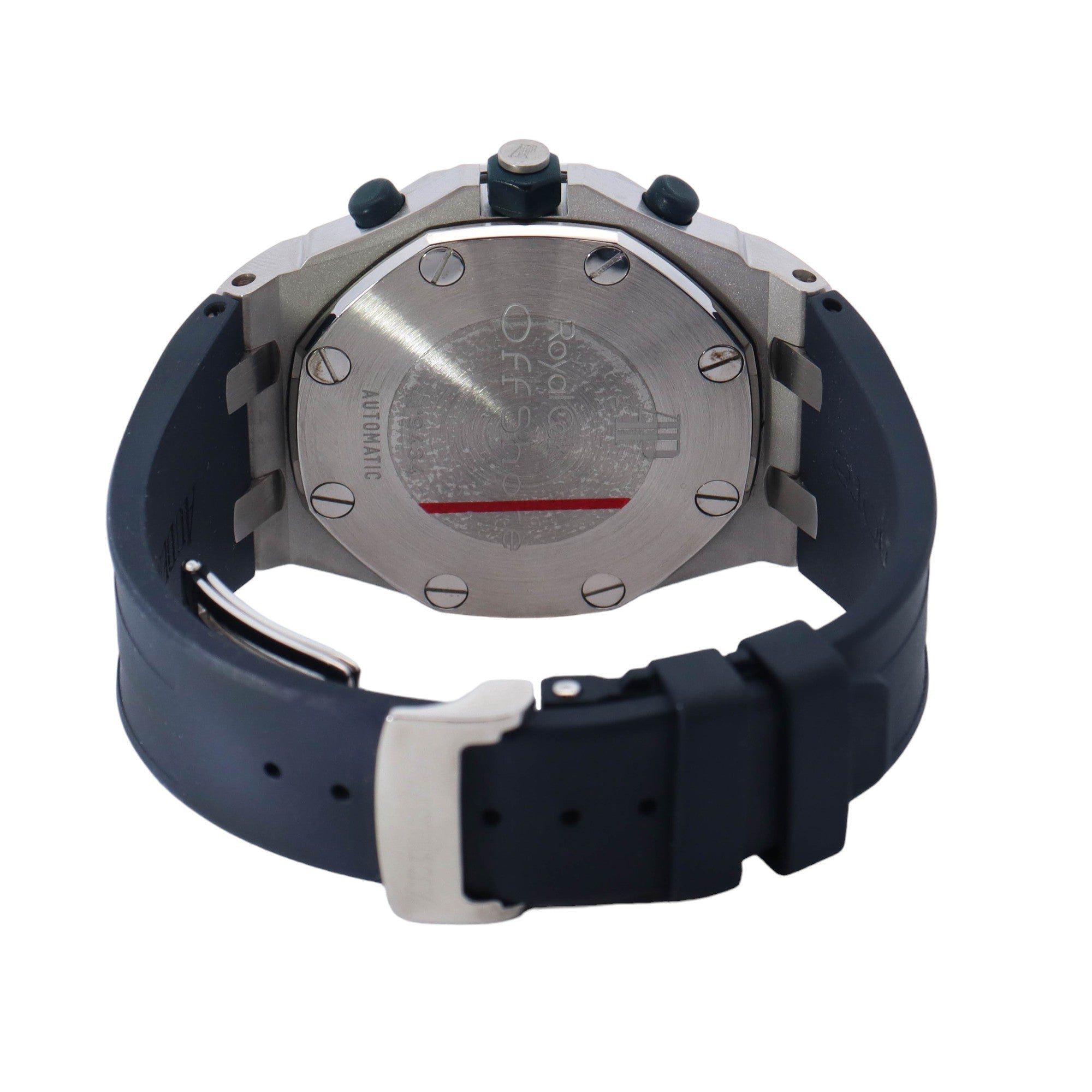 Audemars Piguet Royal Oak Offshore Stainless Steel 42mm White Chronograph Dial Watch Reference #: 26020ST.OO.D020IN.01.A - Happy Jewelers Fine Jewelry Lifetime Warranty