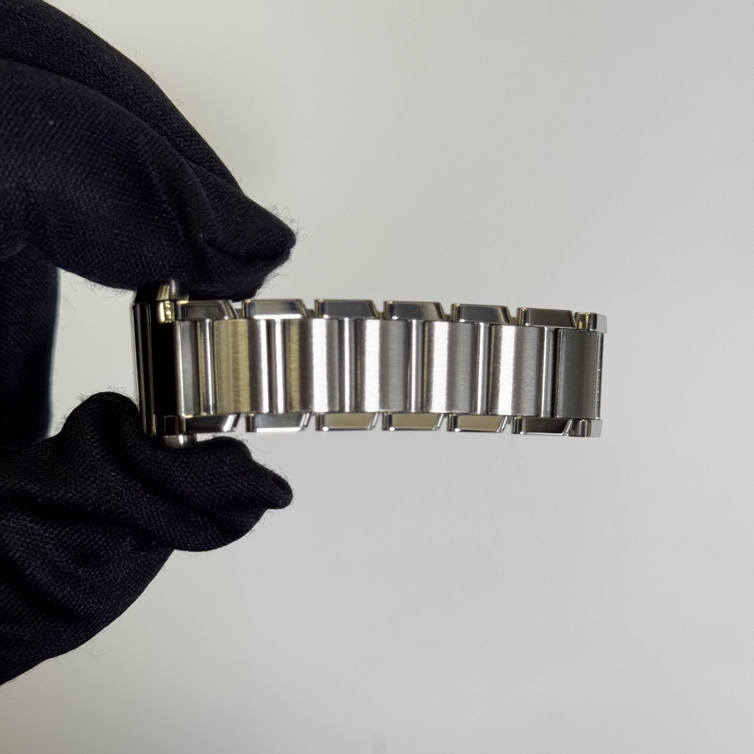 Cartier Tank Stainless Steel 20mm Ivory Dial Watch Ref# W51008Q3 - Happy Jewelers Fine Jewelry Lifetime Warranty