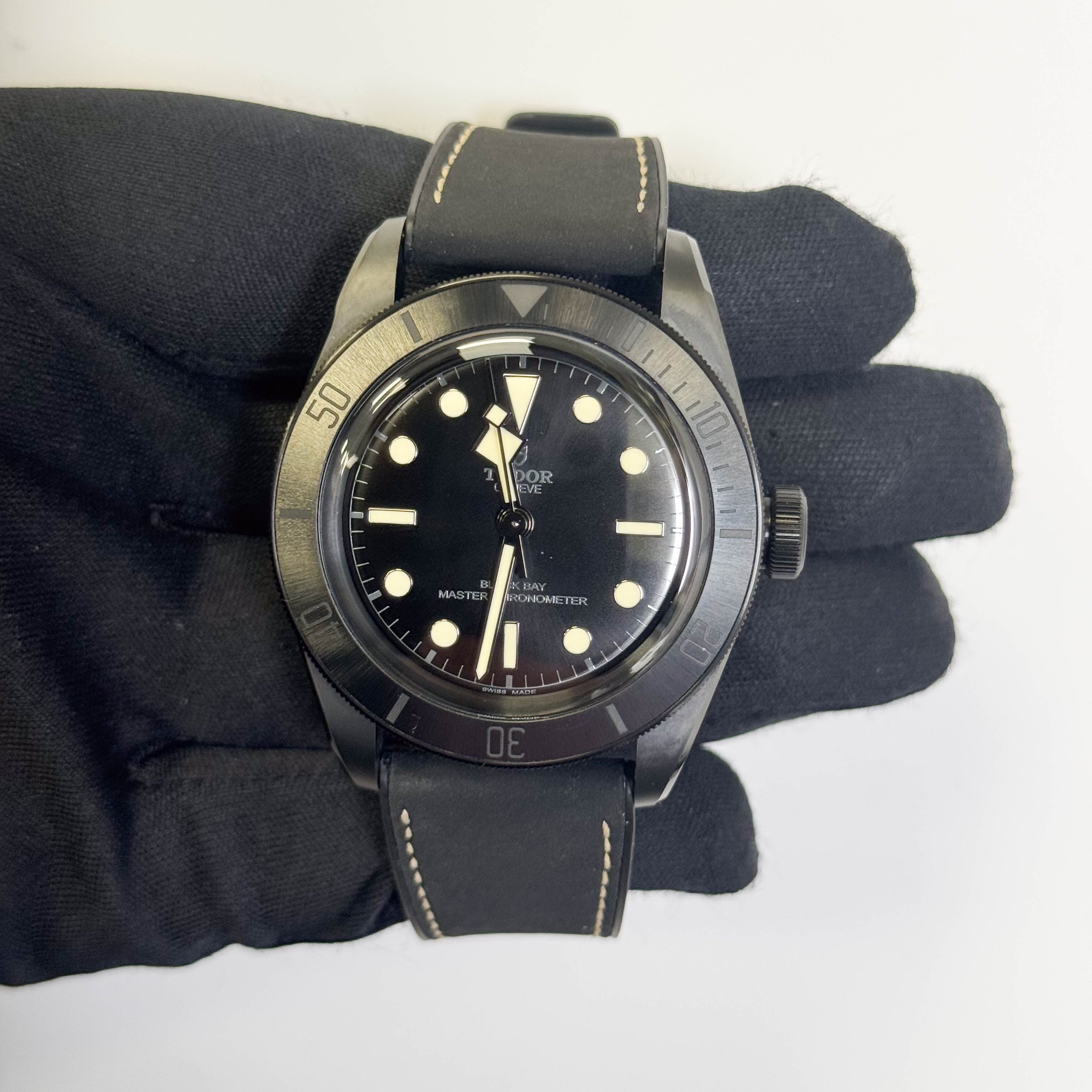 Tudor Black Bay 41mm Black Dial Watch Ref# 79210CNU-0001